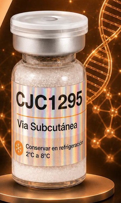 Fotografía del frasco de CJC-1295