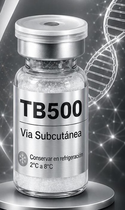 Fotografía del frasco de TB500